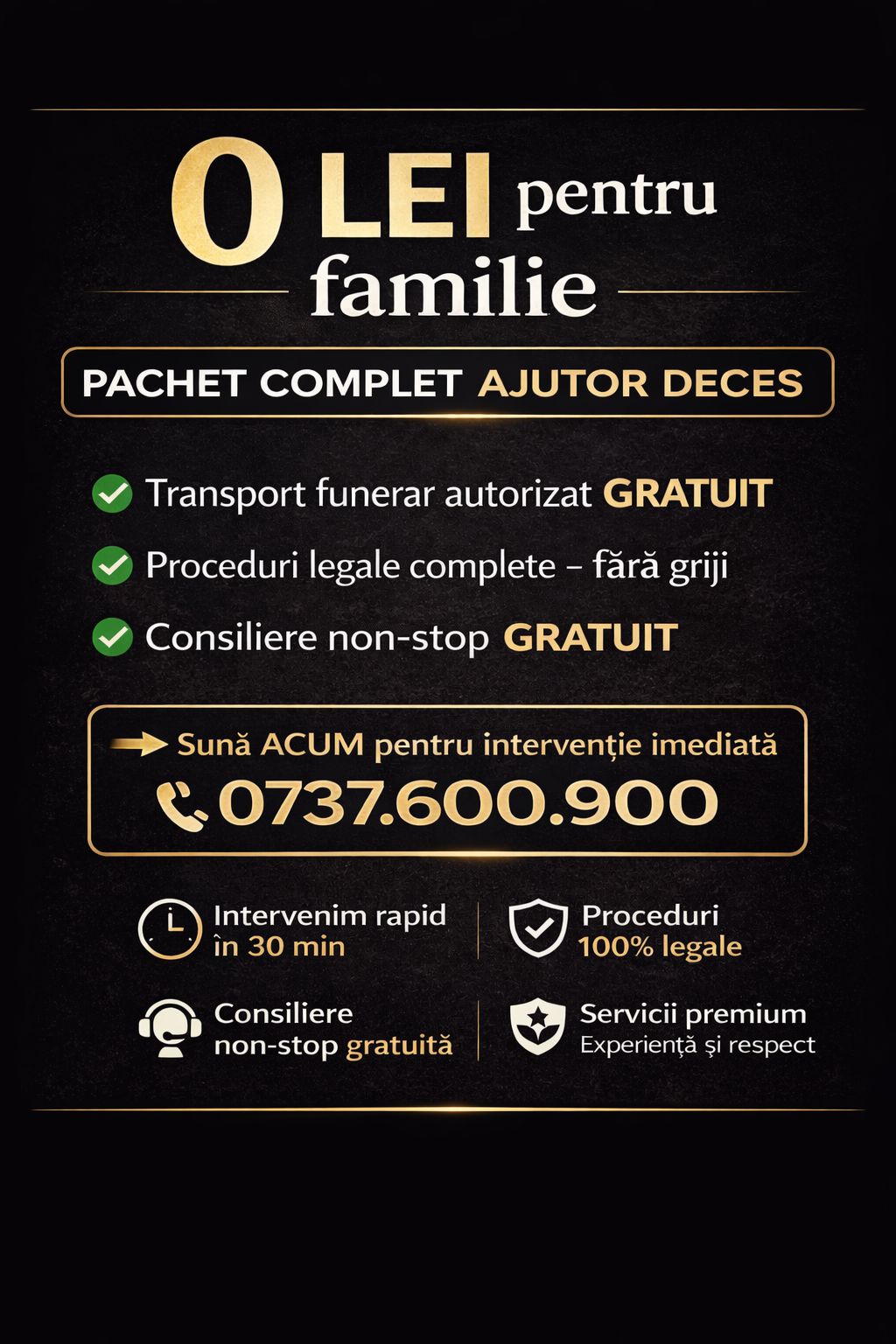 pachet complet ajutor deces - memoriul - servicii funerare bucuresti